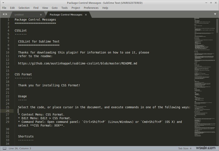 วิธีการติดตั้ง Sublime Text บน Ubuntu 