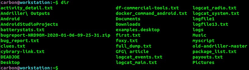 คำสั่ง Linux ที่มีประโยชน์เพื่อแสดงรายการเนื้อหาของไดเรกทอรี 
