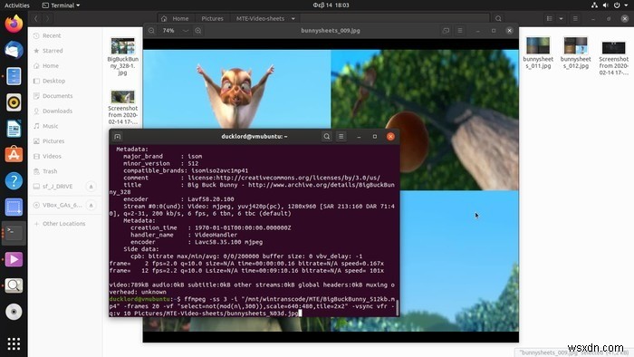 วิธีสร้างแผ่นภาพขนาดย่อสำหรับวิดีโอของคุณใน Linux 