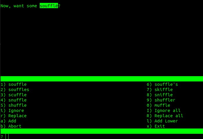 วิธีตรวจสอบการสะกดใน Linux Terminal 