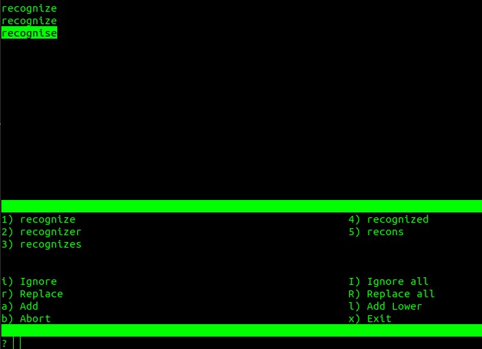 วิธีตรวจสอบการสะกดใน Linux Terminal 