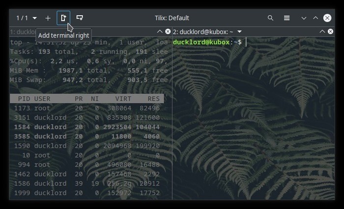 อัปเกรดเทอร์มินัล Linux ของคุณด้วย Tilix 