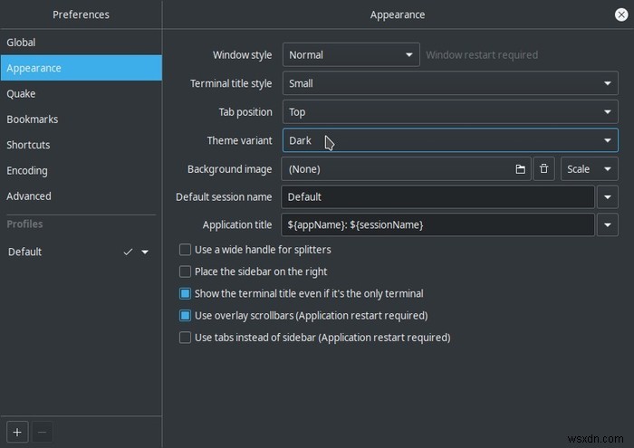 อัปเกรดเทอร์มินัล Linux ของคุณด้วย Tilix 