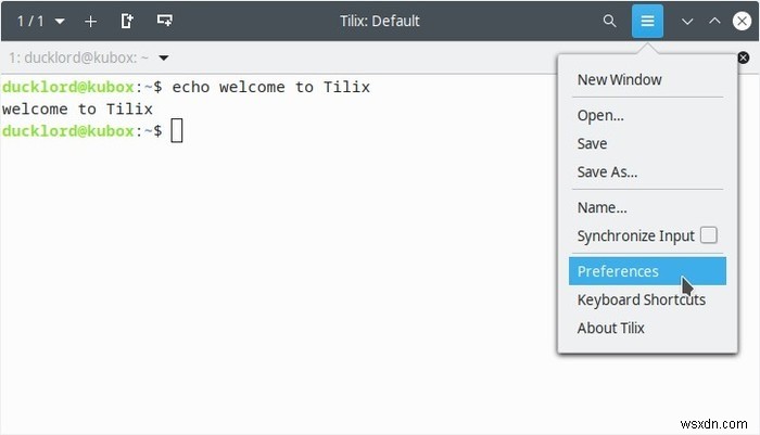 อัปเกรดเทอร์มินัล Linux ของคุณด้วย Tilix 
