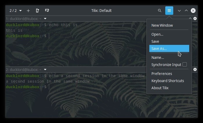 อัปเกรดเทอร์มินัล Linux ของคุณด้วย Tilix 