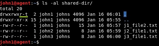 วิธีใช้ Sticky Bit เพื่อจัดการไฟล์บน Shared Directory ใน Linux 