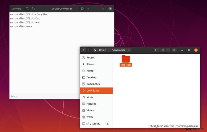วิธีแปลงไฟล์เสียงใน Ubuntu 