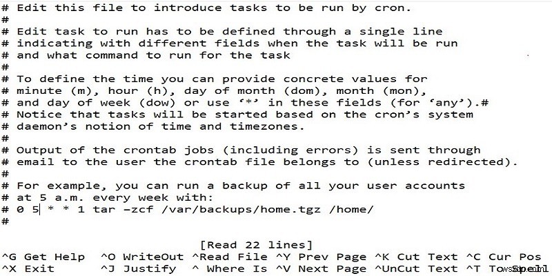 วิธีกำหนดเวลาและทำงานอัตโนมัติด้วย Crontab ใน Ubuntu 