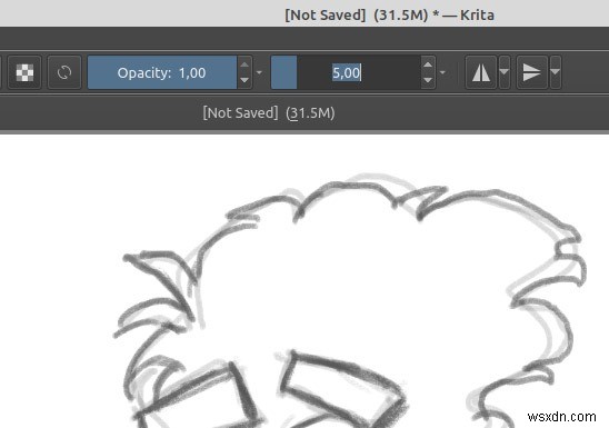 วิธีการร่างแบบมืออาชีพใน Krita 