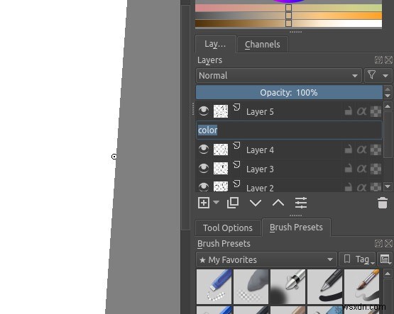 วิธีการร่างแบบมืออาชีพใน Krita 