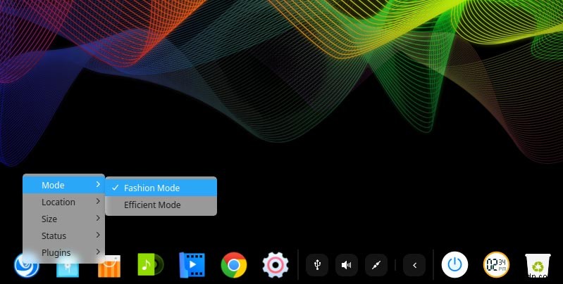 วิธีสร้างเดสก์ท็อปของ Deepin  เหมือน Windows  ในสามคลิก 