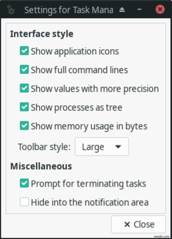 วิธีจัดการกระบวนการทำงานของคุณด้วย Task Manager ของ XFCE 