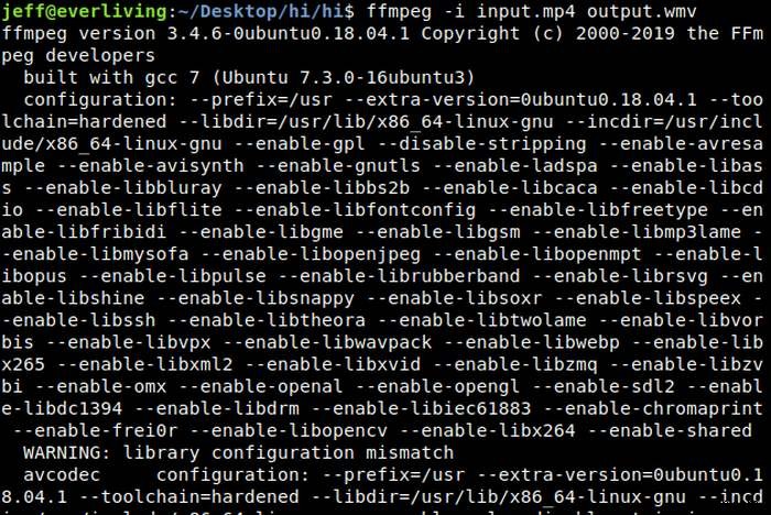 วิธีลดขนาดไฟล์วิดีโอโดยใช้ FFMPEG จาก Linux Terminal 