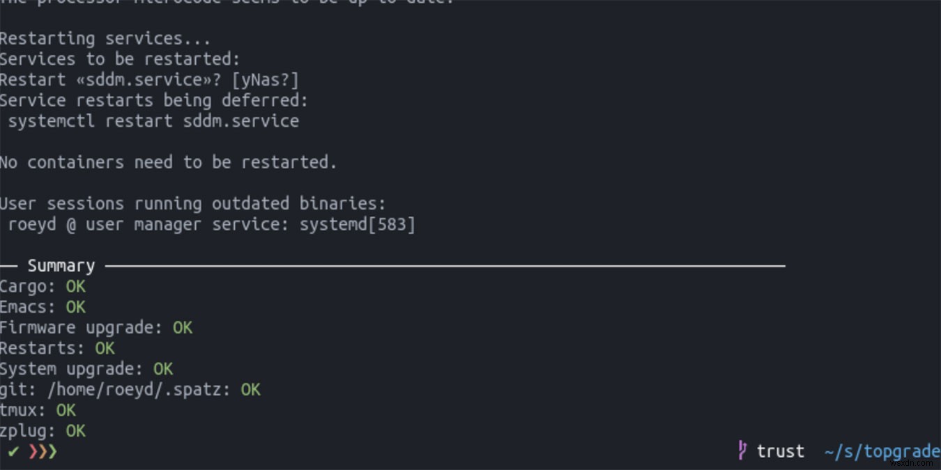 วิธีใช้ Topgrade เพื่ออัพเกรดระบบ Linux ของคุณอย่างง่ายดาย 