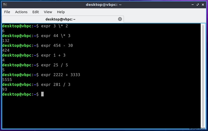 วิธีใช้ Linux Terminal เป็นเครื่องคิดเลข 