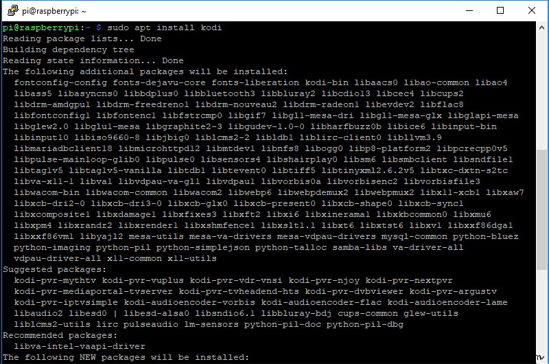 วิธีการติดตั้ง Kodi บน Linux 