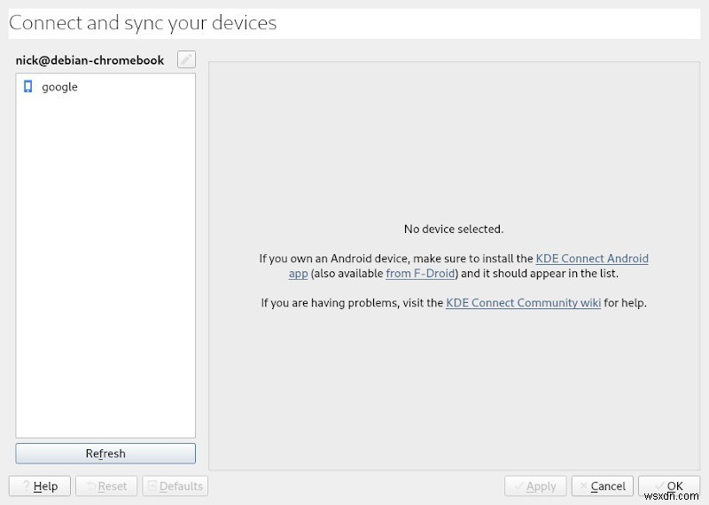 วิธีใช้ KDE Connect กับ MATE บน Ubuntu และ Debian 