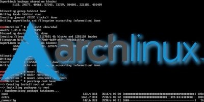 วิธีการติดตั้ง Arch Linux 