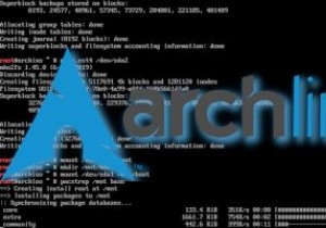 วิธีการติดตั้ง Arch Linux 