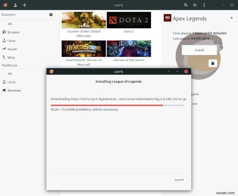 วิธีการติดตั้ง League of Legends บน Linux 