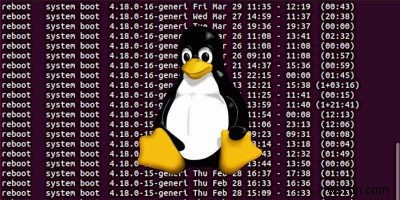 วิธีตรวจสอบการปิดระบบและวันที่รีบูตใน Linux 