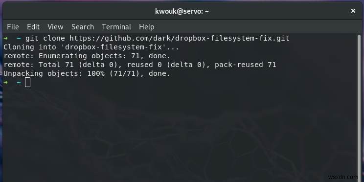 วิธีใช้ Dropbox ในระบบไฟล์ Linux ที่ไม่ใช่ Ext4 