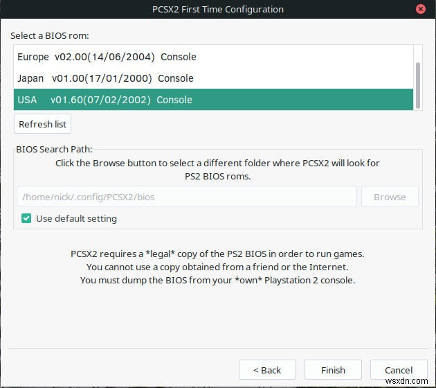 วิธีเล่นเกม Playstation 2 บน Linux ด้วย PCSX2 