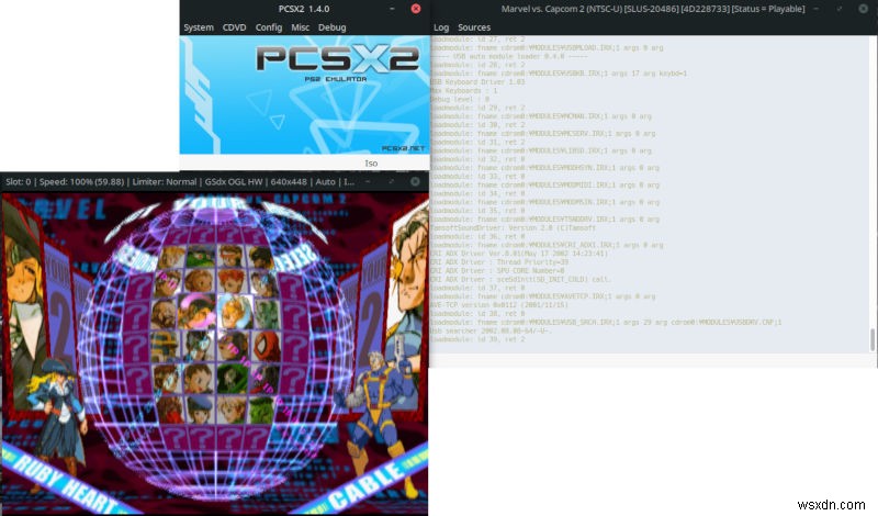 วิธีเล่นเกม Playstation 2 บน Linux ด้วย PCSX2 
