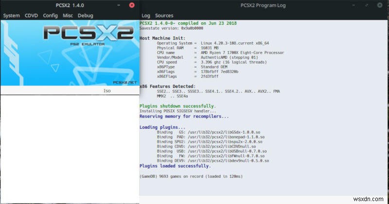 วิธีเล่นเกม Playstation 2 บน Linux ด้วย PCSX2 