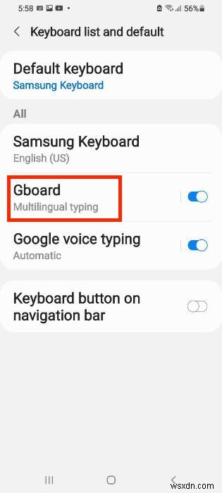 วิธีพิมพ์รหัสมอร์สใน Gboard App 