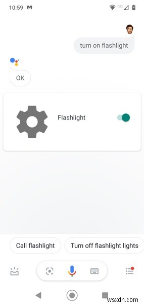 วิธีเปิดและปิดไฟฉายบน Android 