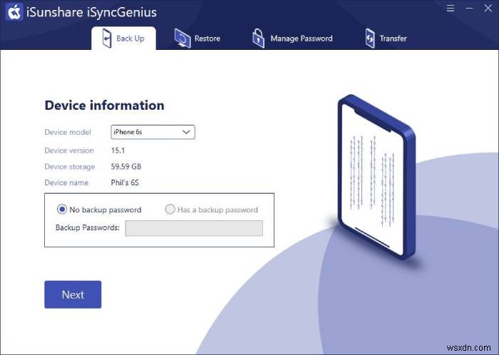 iSyncGenius รีวิว:สำรองและถ่ายโอนข้อมูล iPhone ของคุณ 