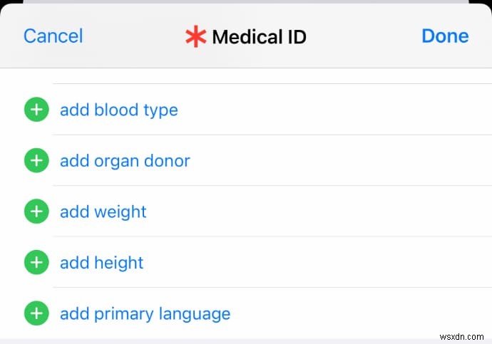 วิธีตั้งค่าและเข้าถึง ID ทางแพทย์บน iPhone และ Android 