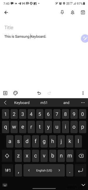 Gboard กับ Samsung Keyboard กับ SwiftKey:อันไหนดีที่สุด? 