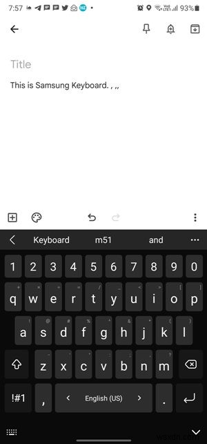 Gboard กับ Samsung Keyboard กับ SwiftKey:อันไหนดีที่สุด? 