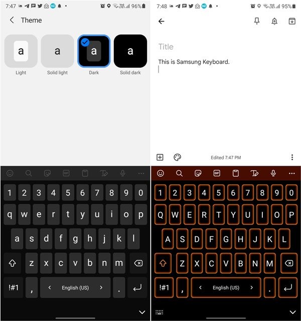 Gboard กับ Samsung Keyboard กับ SwiftKey:อันไหนดีที่สุด? 