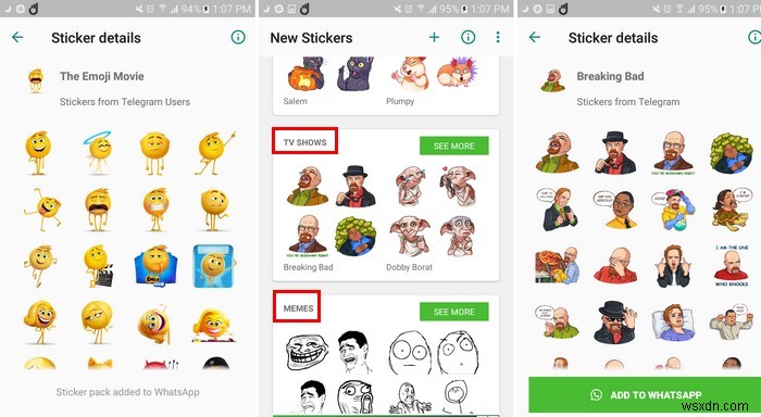 10 ชุดสติ๊กเกอร์ที่ดีที่สุดสำหรับ WhatsApp 