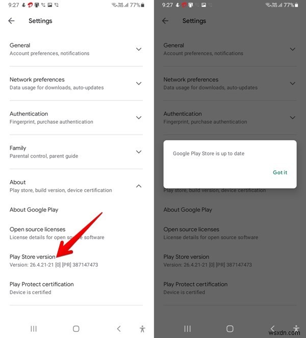 วิธีถอนการติดตั้งและติดตั้ง Google Play Store ใหม่บน Android 