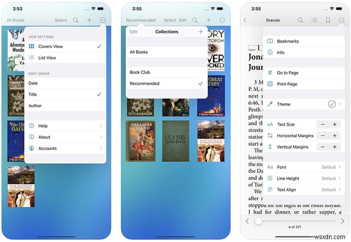 5 แอพ Ebook Reader ที่ดีที่สุดสำหรับ iOS 