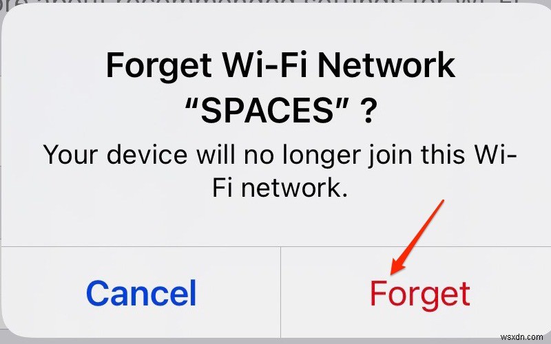 วิธีลืมเครือข่ายบน iPhone ของคุณ 