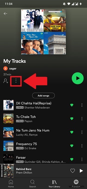 วิธีเปลี่ยนรูปภาพ Spotify Playlist บน Android 