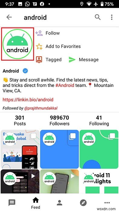 วิธีดาวน์โหลดเรื่องราวและไฮไลท์ของ Instagram บน Android 