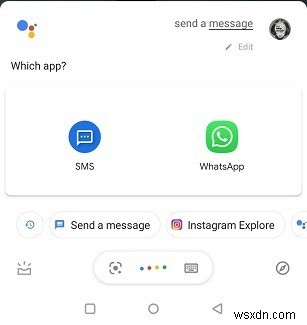 วิธีส่งและอ่านข้อความด้วย Google Assistant บน Android 