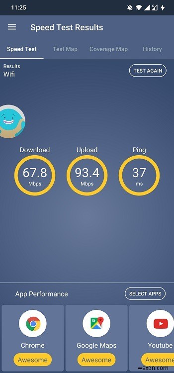 5 แอพทดสอบความเร็วอินเทอร์เน็ตที่ดีที่สุดสำหรับ Android 