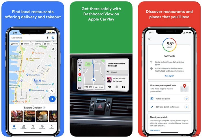 5 ทางเลือก Apple Maps ที่ยอดเยี่ยมที่คุณสามารถใช้ได้บน iOS ในปี 2021 