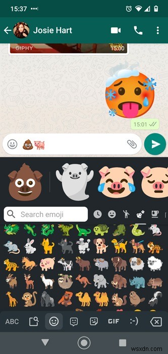 วิธีทำคอมโบ Emoji ตลก ๆ โดยใช้ Gboard 