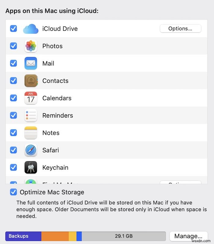 ค้นหาว่าพื้นที่เก็บข้อมูล iCloud ของคุณคืออะไร 