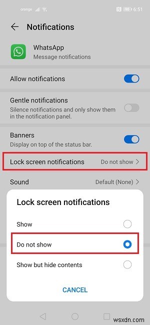 วิธีซ่อนการแจ้งเตือนบนหน้าจอล็อก Android ของคุณ 