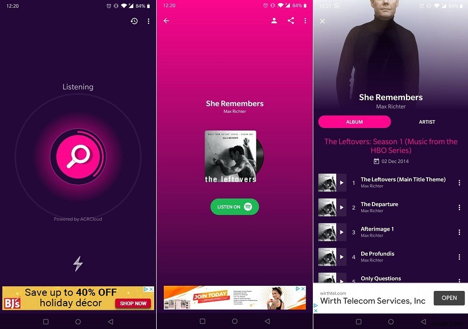 แอพ 6 อันดับแรกสำหรับระบุเพลงบน Android 