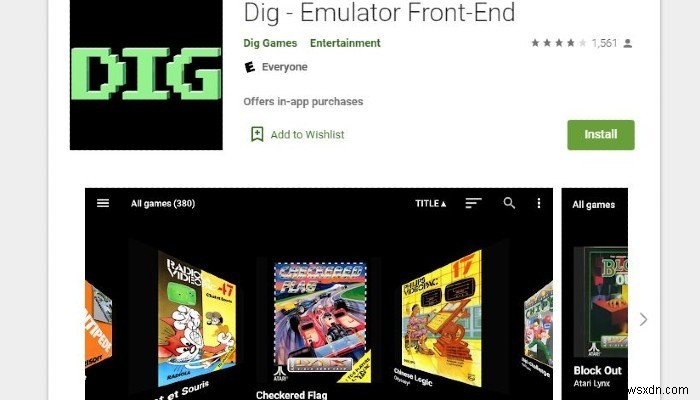 วิธีกำหนดค่าส่วนหน้า DIG Emulator สำหรับ Android 